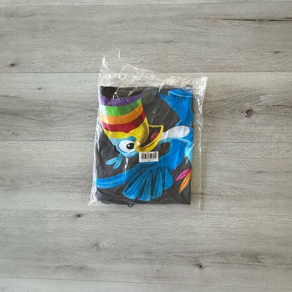 Kelloggs Froot Loops Toucan Sam CHARCOAL GRAY T-shirt M NWT IN PACKAGING - Picture 2 of 6